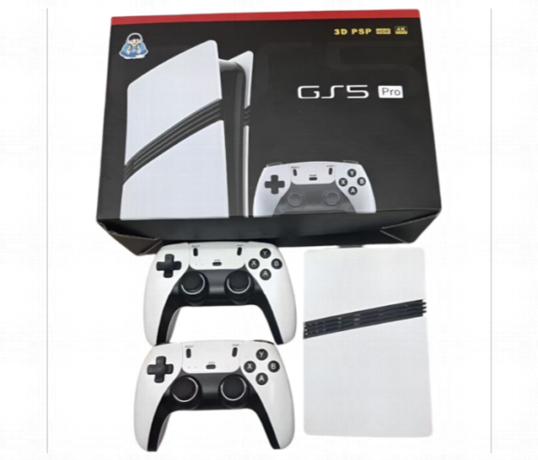 GS5 Pro Classic for TV Video Game Console with 30000 Games and 1080 Output with 53 Simulators for PSP Games