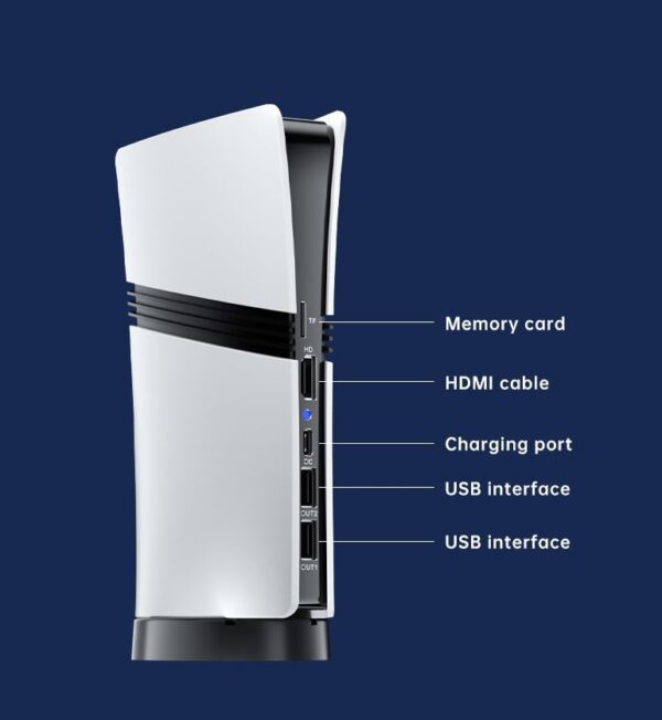 GS5 Pro Classic for TV Video Game Console with 30000 Games and 1080 Output with 53 Simulators for PSP Games