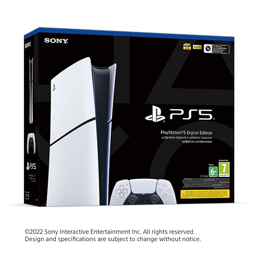 Sony PlayStation®5 Digital Edition (slim) Console Video Game