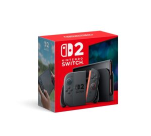 Nintendo Switch 2 (1 Year including Warranty Only purchased from Seller Micromini) - 7.9” HDR LCD, 4K Dock, 256GB Storage, GameChat, Joy-Con 2, TV/Tabletop/Handheld Modes – Supports All Switch Games