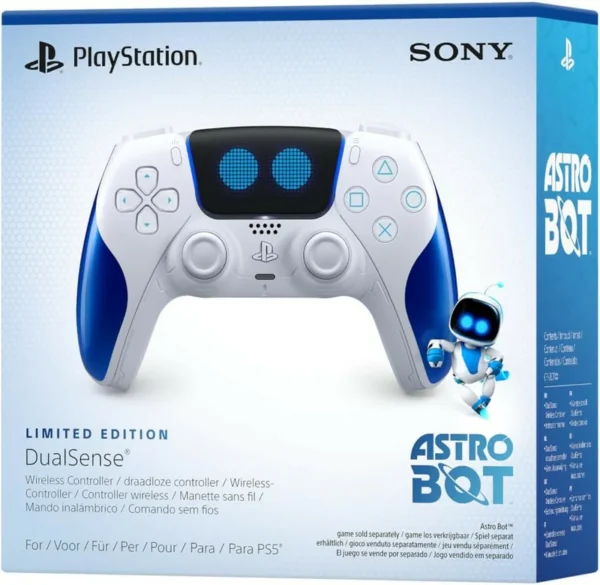 Playstation 5 DualSense Wireless Controller Astro Bot Joyful Limited Edition, 1 Year Manufacturer Warranty