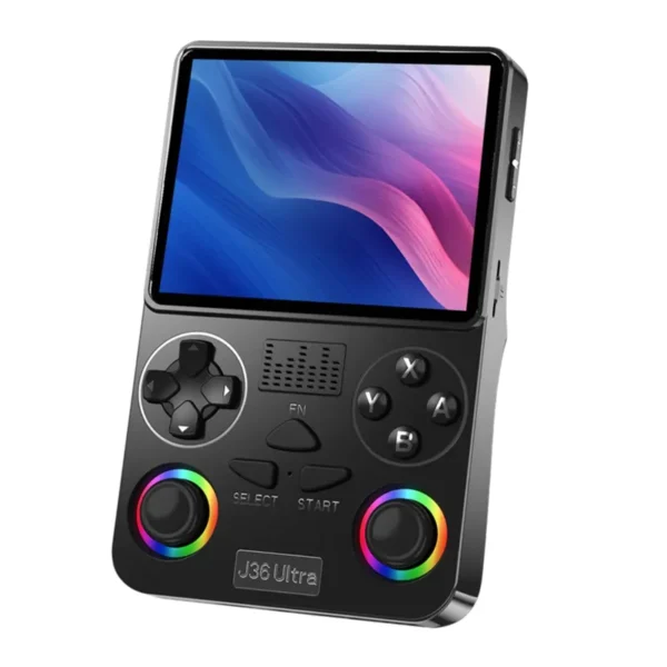 J36 Ultra Handheld Gaming Console – Portable Retro Game Console with Built-in Games
