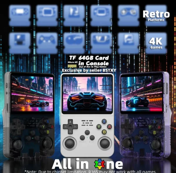 R36S HANDHELD GAMING CONSOLE