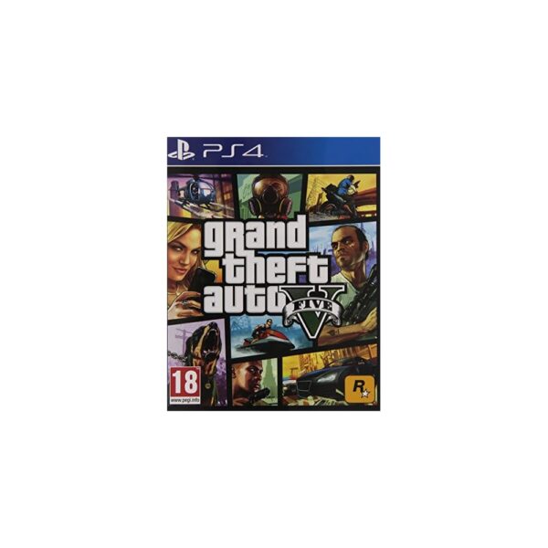 51K0K2XFMBL._SS1000_ Grand Theft Auto V (GTA 5) โ PS5 & PS4 Game | Open World Action