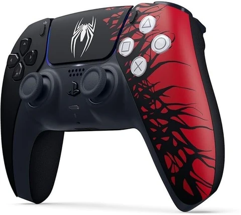 PS5 CONTROLLER SILICON SPIDERMAN EDITION WITH THUMB GRIPS | Anti-Slip Grip