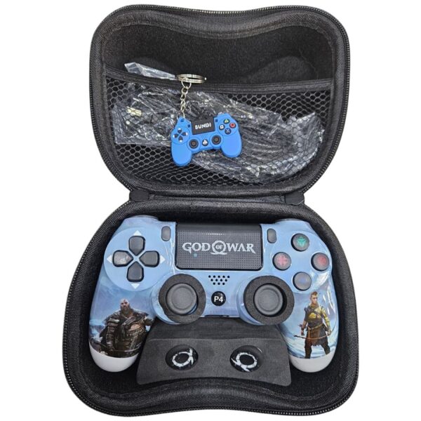 PlayX PS4 Controller Combo Kit – Themed Controller + Carry Case + Accessories Pack