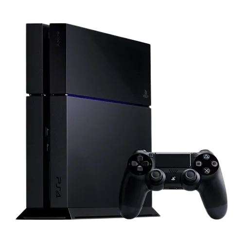 PlayStation 4 Fat Console – PS4 Original Gaming System with Controller (refurbished)