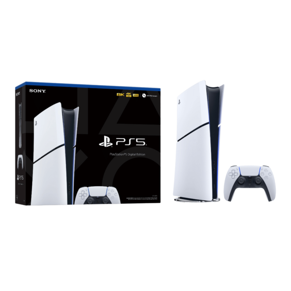 Sony PlayStation 5 Slim Digital Edition Console – PS5 Slim Digital (Latest Model)