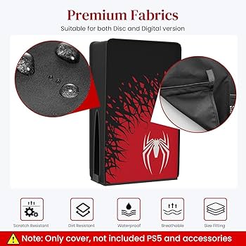 PS5 Dust Cover – Spider-Man Edition