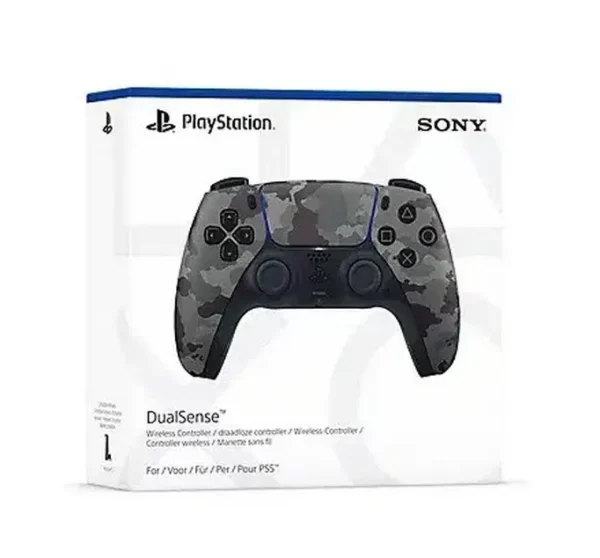 Sony PS5 DualSense Wireless Controller – Gray Camouflage