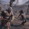 god-of-war-ragnarok-pc-screenshot-pitmine-combat-01-en-10may24 God of War (PlayStation Hits) – PS4 Game
