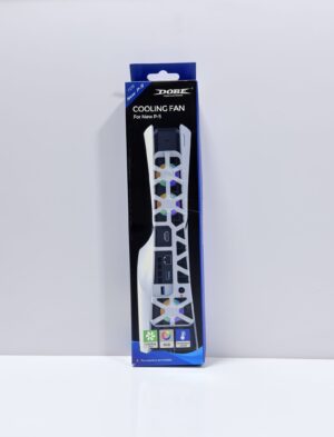 IMG_0491.JPG DOBE PS5 Slim Intelligent Cooling Fan – RGB Temperature Control Fan (White)