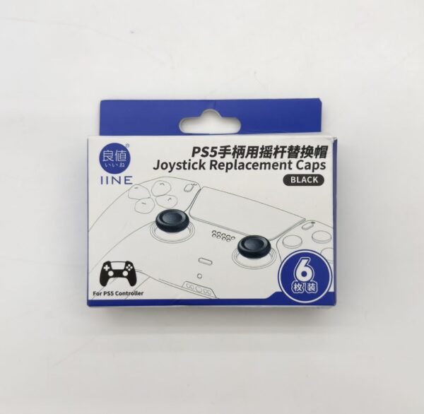 PS4 & PS5 Analog Stick Replacement Caps (6 Pieces) | Anti-Slip Joystick Caps